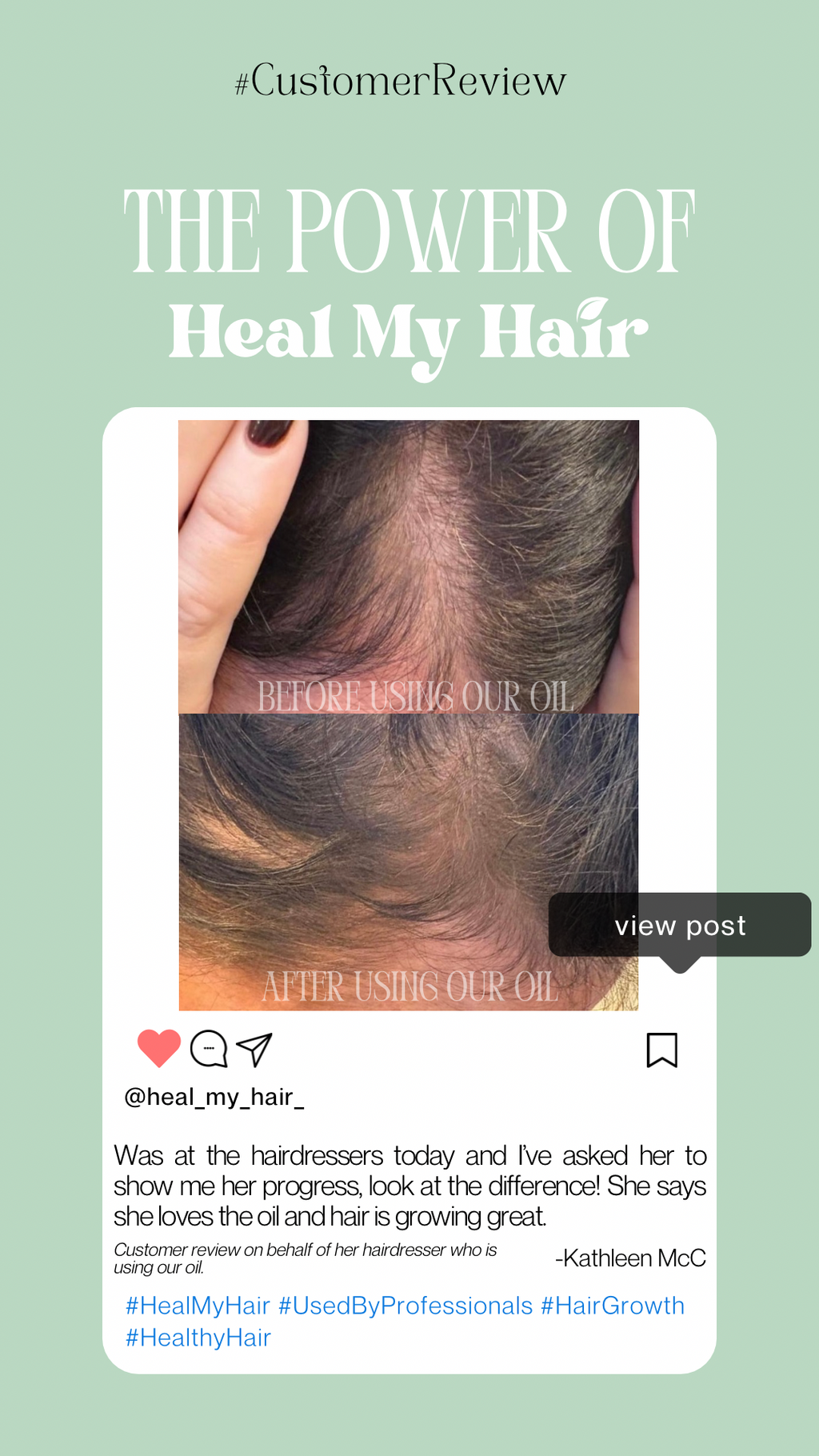Heal My Hair Oil