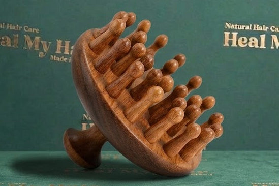 Wooden Scalp Massager