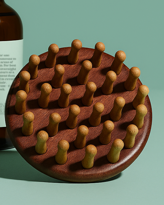 Wooden Scalp Massager